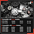 APTBK028 9 Pcs Timing Belt Kit & Water Pump