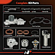 APTBK029 9 Pcs Timing Belt Kit & Water Pump
