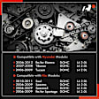 APTBK030 7 Pcs Timing Belt Kit & Water Pump