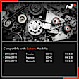 APTBK035 13 Pcs Timing Belt Kit & Water Pump