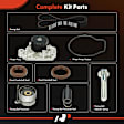 APTBK036 8 Pcs Timing Belt Kit & Water Pump