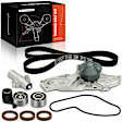 APTBK037 8 Pcs Timing Belt Kit & Water Pump