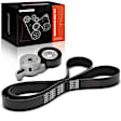 APTBK095 2 Pcs Serpentine Belt Drive Component Kit
