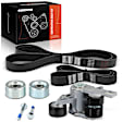 APTBK129 5 Pcs Serpentine Belt Drive Component Kit
