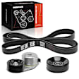 APTBK156 3 Pcs Serpentine Belt Drive Component Kit