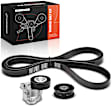 APTBK184 Serpentine Belt - Direct Fit, Set of 3