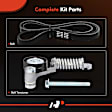 APTBK190 2 Pcs Serpentine Belt Drive Component Kit