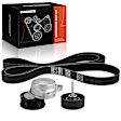 APTBK196 3 Pcs Serpentine Belt Drive Component Kit