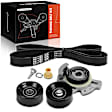 APTBK255 3 Pcs Serpentine Belt Drive Component Kit