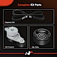 APTBK274 3 Pcs Serpentine Belt Drive Component Kit