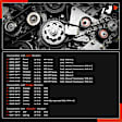 APTBK294 4 Pcs Serpentine Belt Drive Component Kit