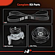 APTBK298 3 Pcs Serpentine Belt Drive Component Kit