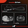 APTBK336 3 Pcs Serpentine Belt Drive Component Kit