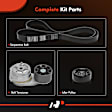 APTBK336 3 Pcs Serpentine Belt Drive Component Kit