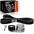 APTBK338 2 Pcs Serpentine Belt Drive Component Kit