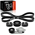 APTBK424 5 Pcs Serpentine Belt Drive Component Kit