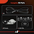 APTBK424 5 Pcs Serpentine Belt Drive Component Kit