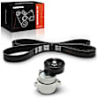 APTBK436 2 Pcs Serpentine Belt Drive Component Kit