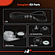 APTBK462 5 Pcs Serpentine Belt Drive Component Kit