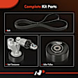 APTBK476 3 Pcs Serpentine Belt Drive Component Kit