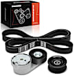 APTBK489 3 Pcs Serpentine Belt Drive Component Kit
