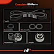2011 Honda Odyssey - Timing Belt Kit, It Fits Models With Interference Engine Application, Water Pump Not Included, 3.5L 6Cyl