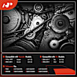APTBT075 Engine Timing Belt