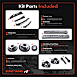 APTCK168 14 Pcs Timing Chain Kit & Engine Water Pump