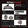 APTCK206 8 Pcs Engine Timing Chain Kit