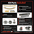 APTCK285 12 Pcs Engine Timing Chain Kit