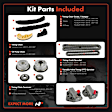 APTCK306 12 Pcs Engine Timing Chain Kit