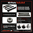 APTCK357 10 Pcs Engine Timing Chain Kit