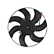 APTF0042 Radiator Cooling Fan Assembly