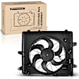 APTF0051 Engine Cooling Fan Radiator Fan Assembly w/ Resistor