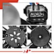 APTF0159 Engine Radiator Cooling Fan Assembly with Motor
