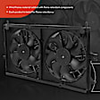 APTF0168 Engine Radiator Cooling Fan Assembly with Motor