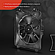 APTF0214 Engine Radiator Cooling Fan Assembly with Shroud