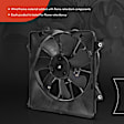 APTF0243 Right Engine Radiator Cooling Fan Assembly with Motor