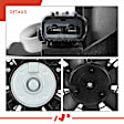 APTF0243 Right Engine Radiator Cooling Fan Assembly with Motor