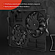 APTF0267 Engine Radiator Cooling Fan Assembly with Motor