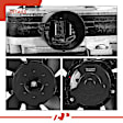 APTF0307 Engine Radiator Cooling Fan Assembly with Shroud