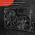 APTF0332 Radiator Cooling Fan Assembly with Brushless Motor