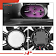 APTF0332 Radiator Cooling Fan Assembly with Brushless Motor