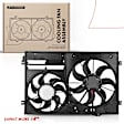 APTF0332 Radiator Cooling Fan Assembly with Brushless Motor
