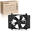 APTF0444 Radiator Cooling Fan Assembly with shroud