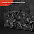 APTF0458 Engine Radiator Cooling Fan Assembly with Shroud