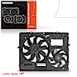 APTF0527 Dual Radiator Cooling Fan Assembly with Controller