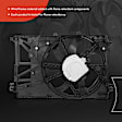APTF0557 Radiator Cooling Fan Assembly with Shroud