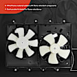 APTF0565 Dual Radiator & Condenser Fan Assembly