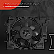 APTF0571 Radiator & Condenser Fan Assembly with Brushless Motor